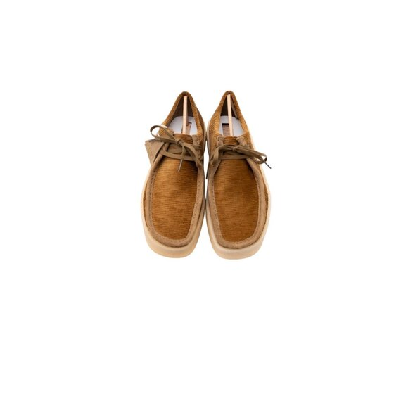 Clarks Tan Corduroy Sneakers - Picture 4 of 12